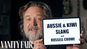 kiwi slang russell crowe